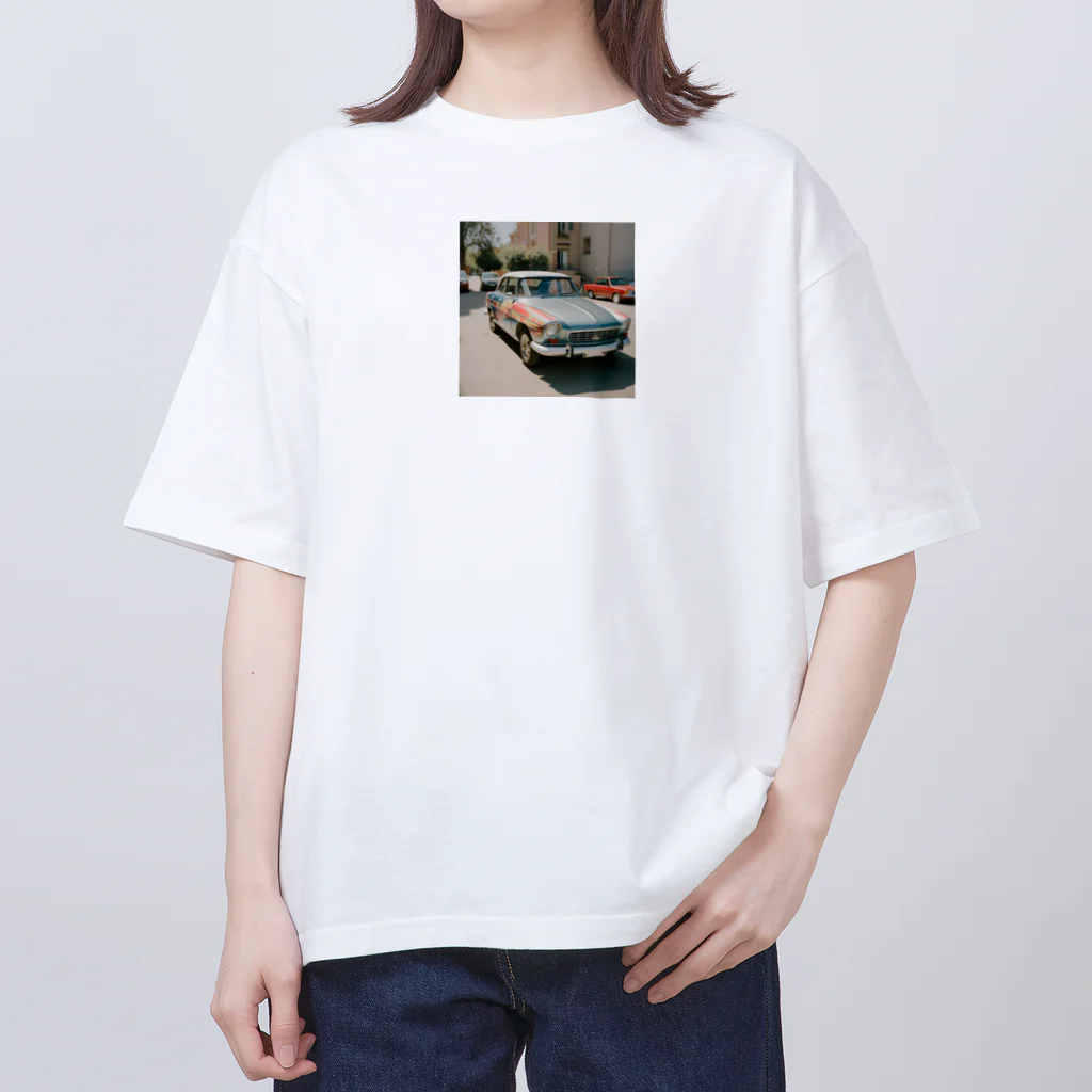 crayon2chanの車　映画 オーバーサイズTシャツ