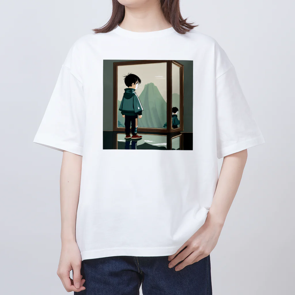 みとみとショップの孤独な少年　　 Oversized T-Shirt