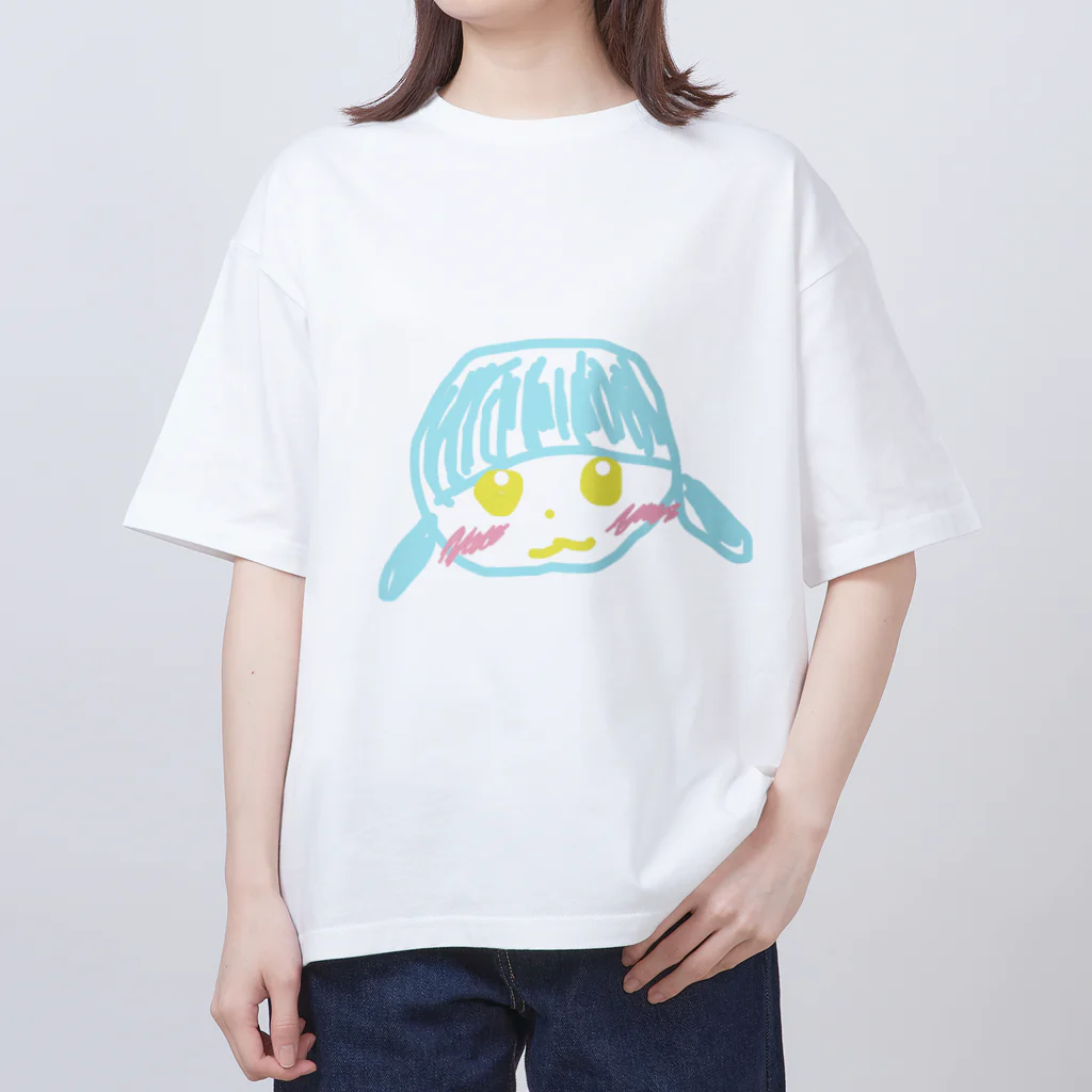 朝陽(あさひ)/公式の絵心ないやつが書いた朝陽 オーバーサイズTシャツ