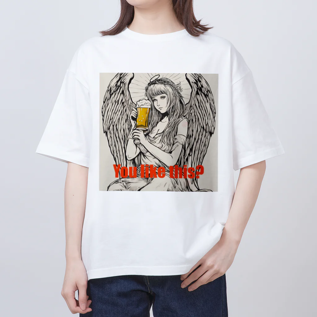 パイルドライバーのAngel beer Oversized T-Shirt