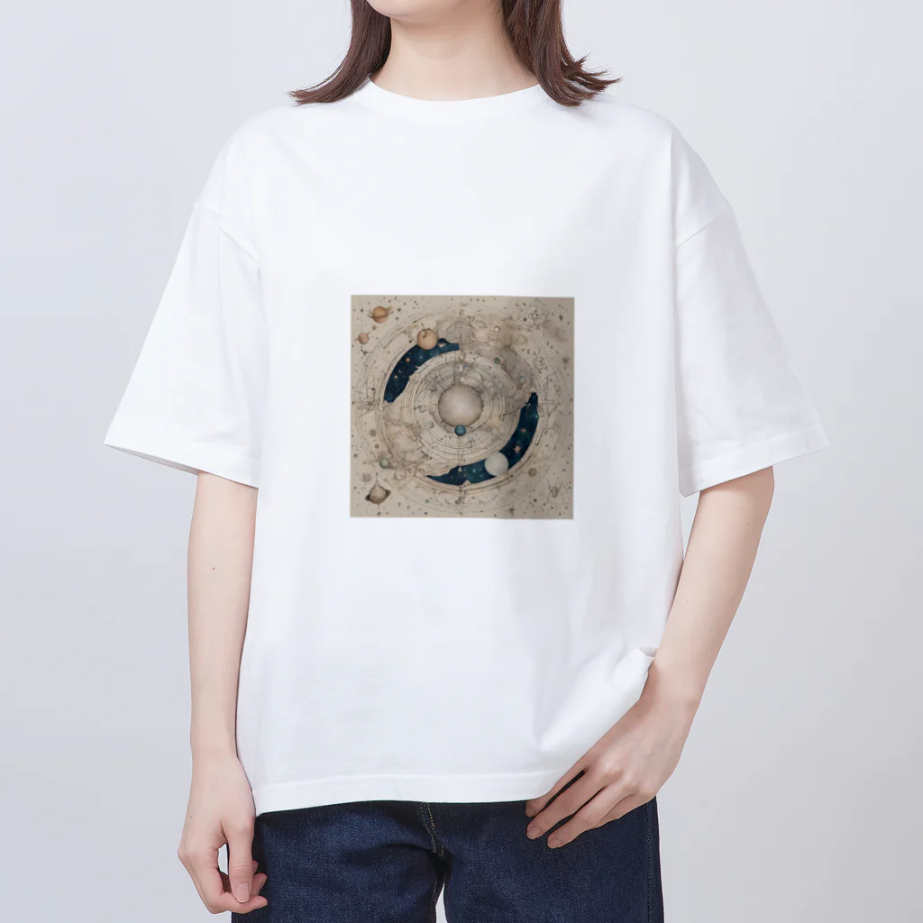 ウィリーの雑貨屋さんのThe Mystery of the Planets オーバーサイズTシャツ