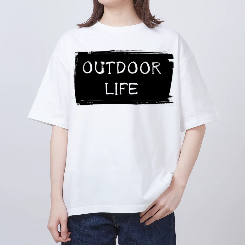 YF_familleのOUTDOOR LIFE Oversized T-Shirt