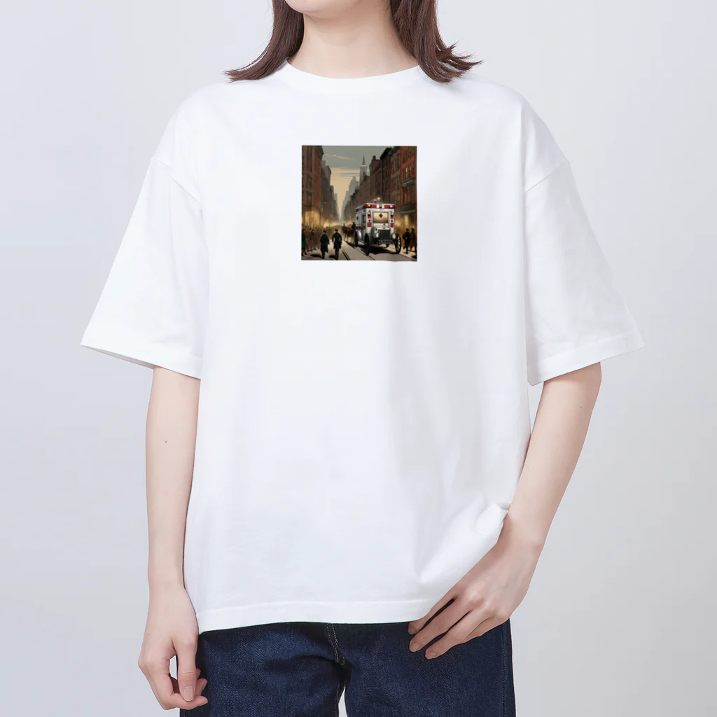_euphoria_のレスキュー オーバーサイズTシャツ