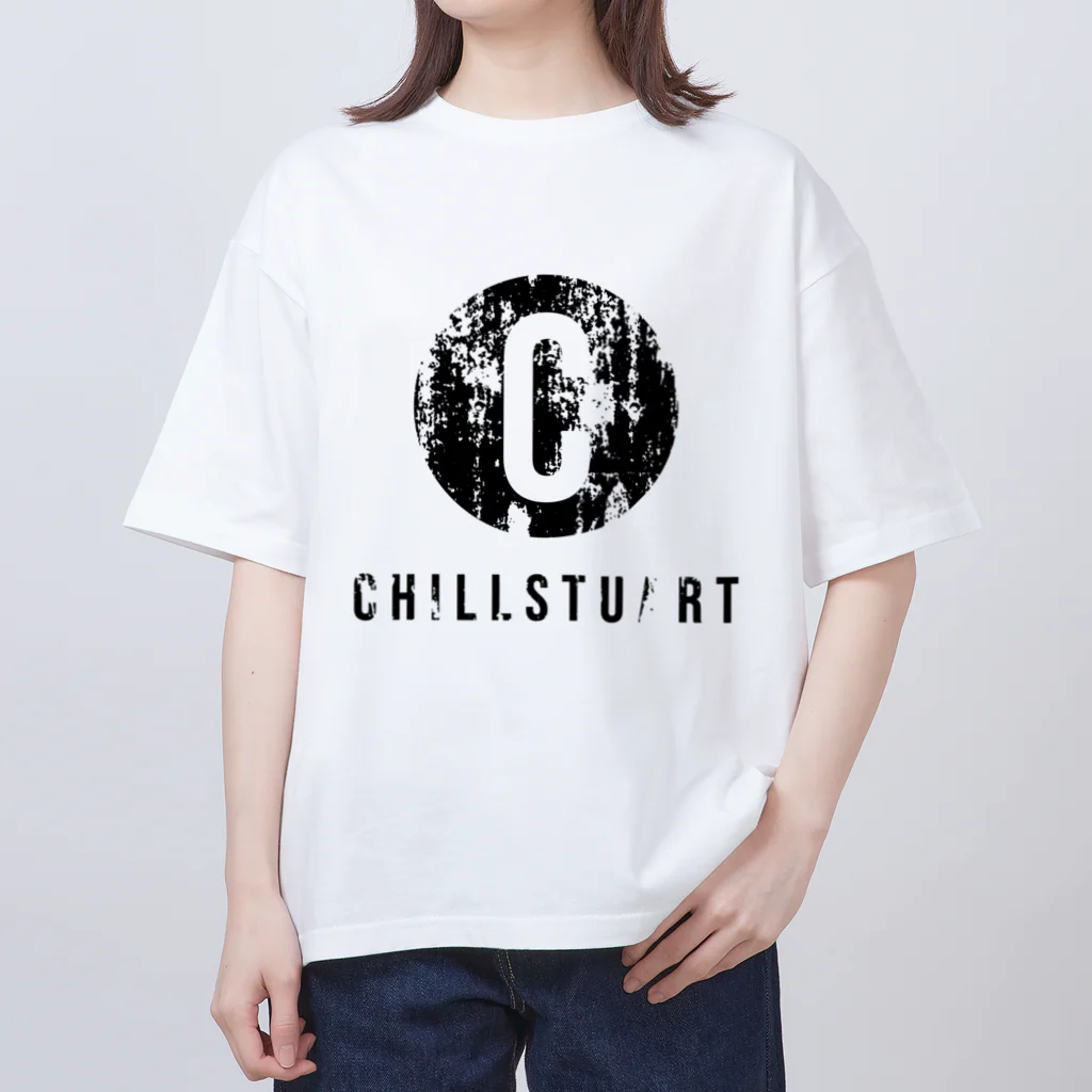 chillstwartのchillstwartロゴ オーバーサイズTシャツ