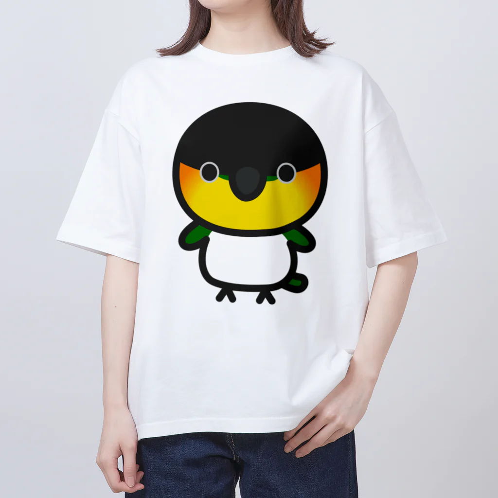 いんこ屋堂のズグロシロハラインコ Oversized T-Shirt