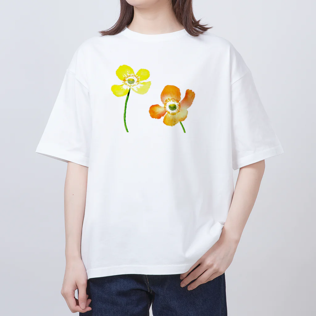 スタジオマリンのポピー Oversized T-Shirt