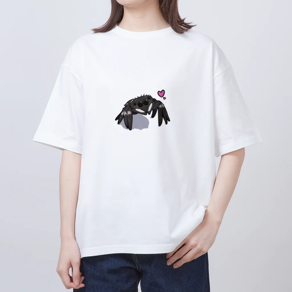 下側のハエトリグモ(アダンソンハエトリ) Oversized T-Shirt