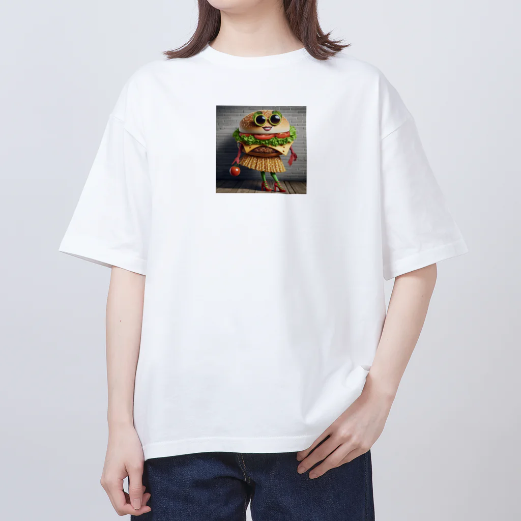 burgersのおしゃれハンバーガージェシー オーバーサイズTシャツ