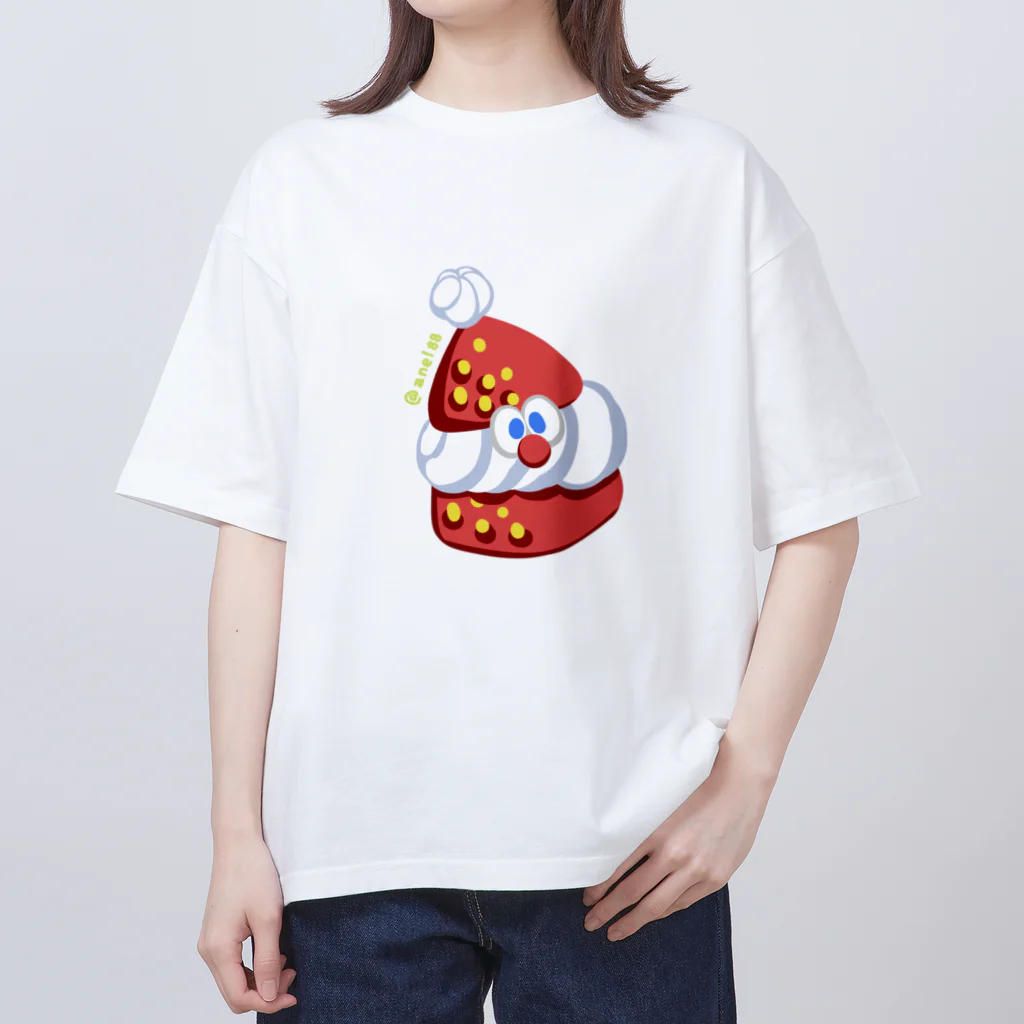 KAMI STOREのいちごサンタ🍓 オーバーサイズTシャツ