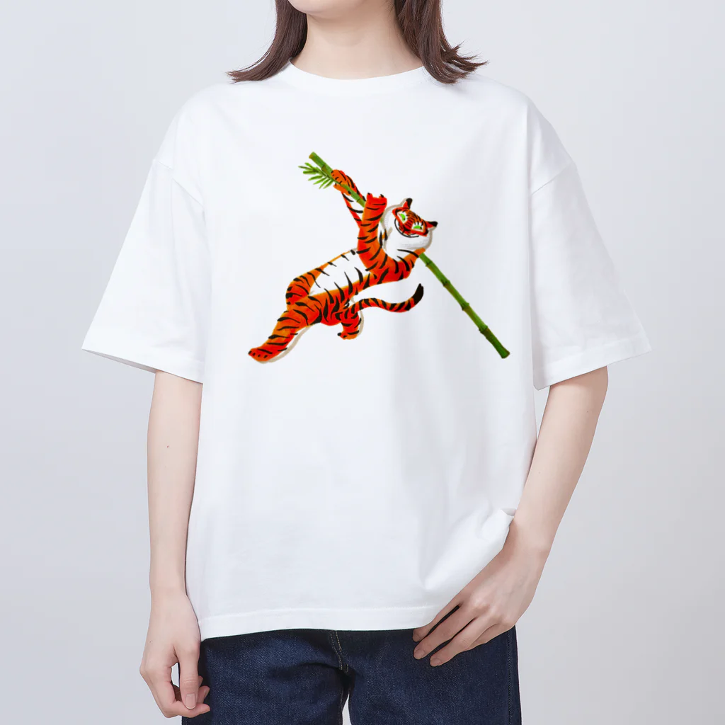 segasworksの功夫のトラちゃん（酔棍） Oversized T-Shirt