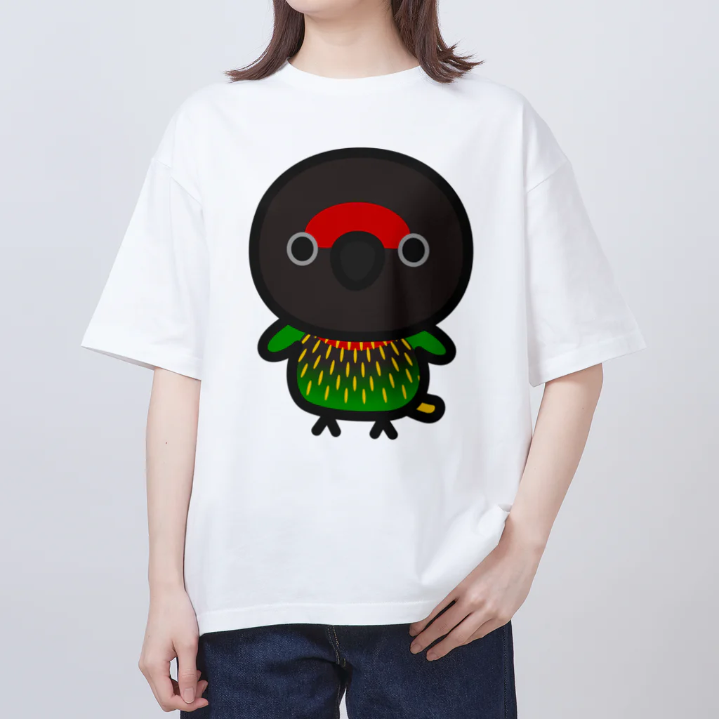 いんこ屋堂のキスジインコ Oversized T-Shirt