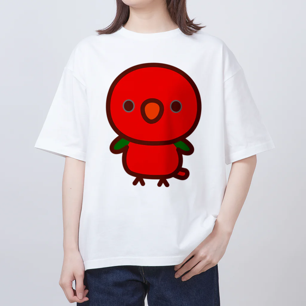 いんこ屋堂のショウジョウインコ Oversized T-Shirt