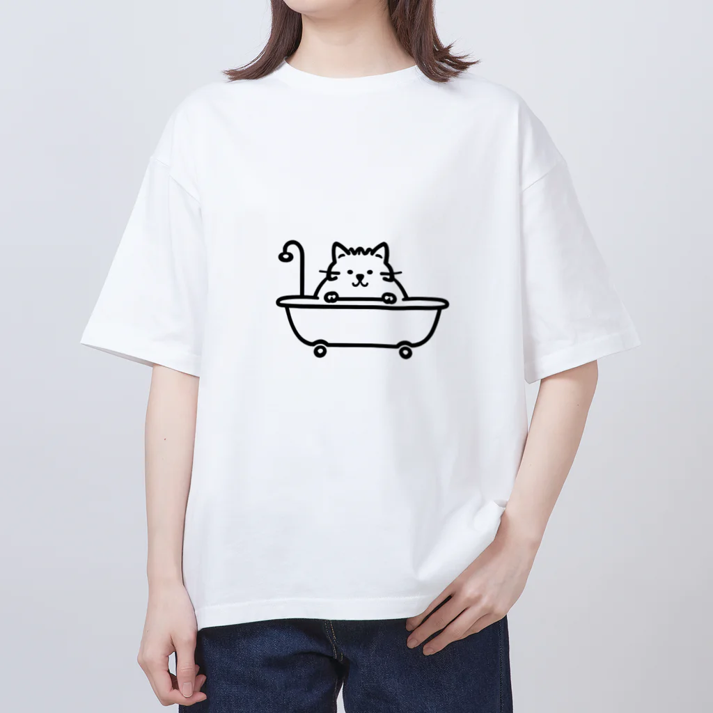 NIANのバスタブネコ Oversized T-Shirt