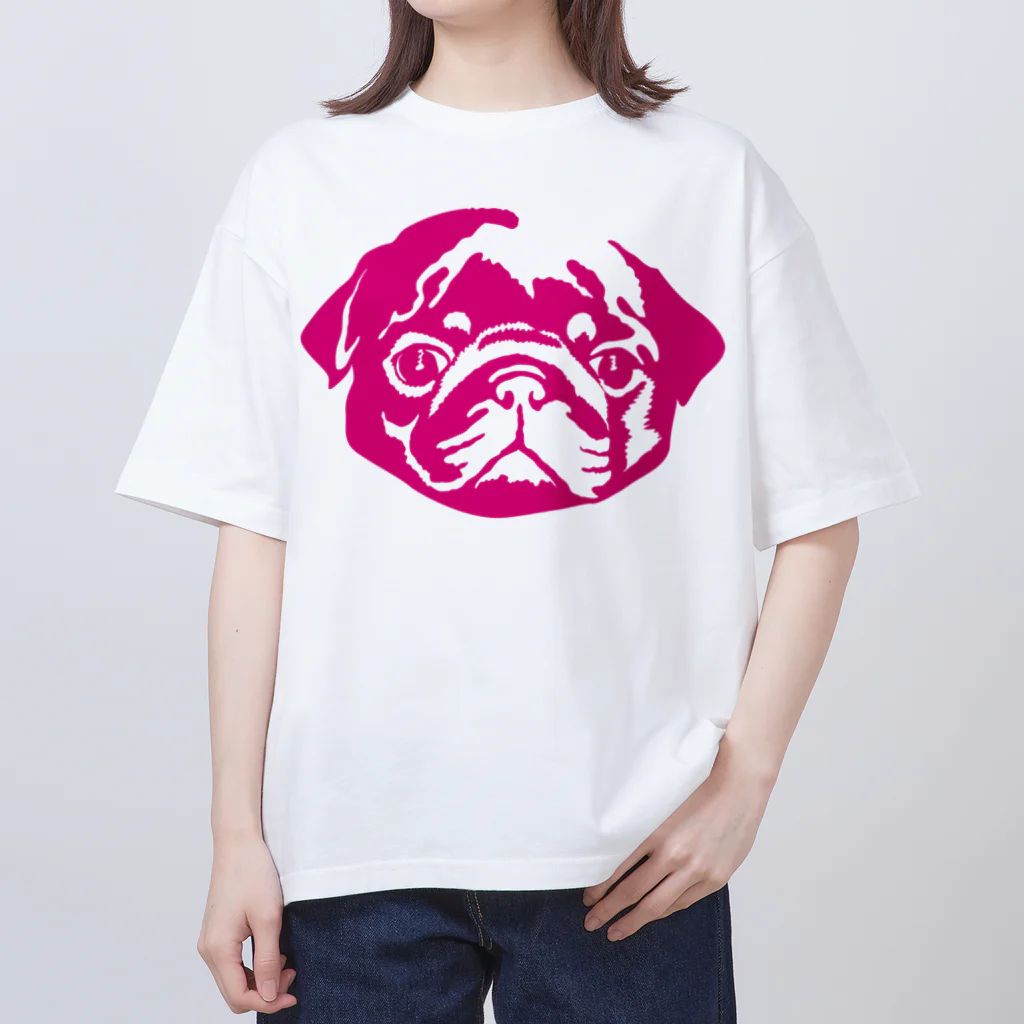 francesca_japanのfrancesca pink Oversized T-Shirt