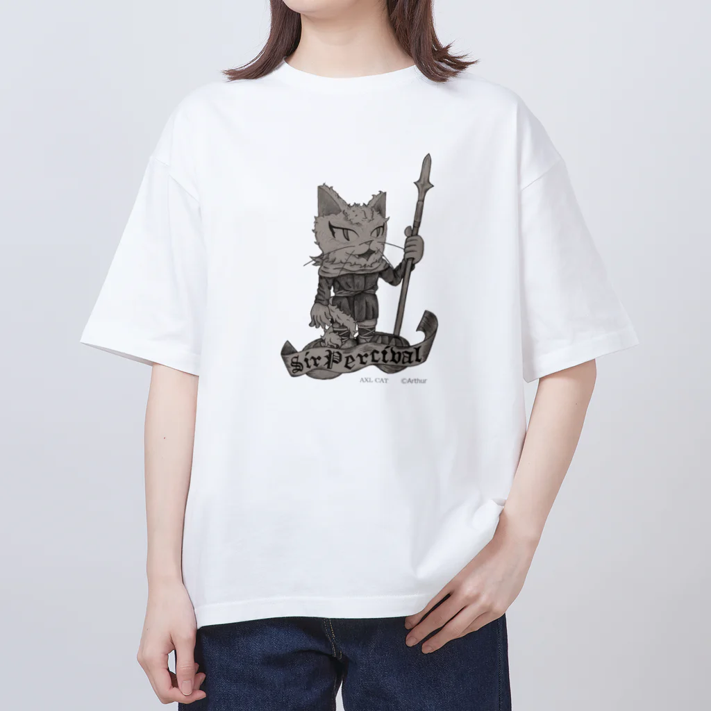 AXL CATのパーシヴァル (AXL CAT) オーバーサイズTシャツ