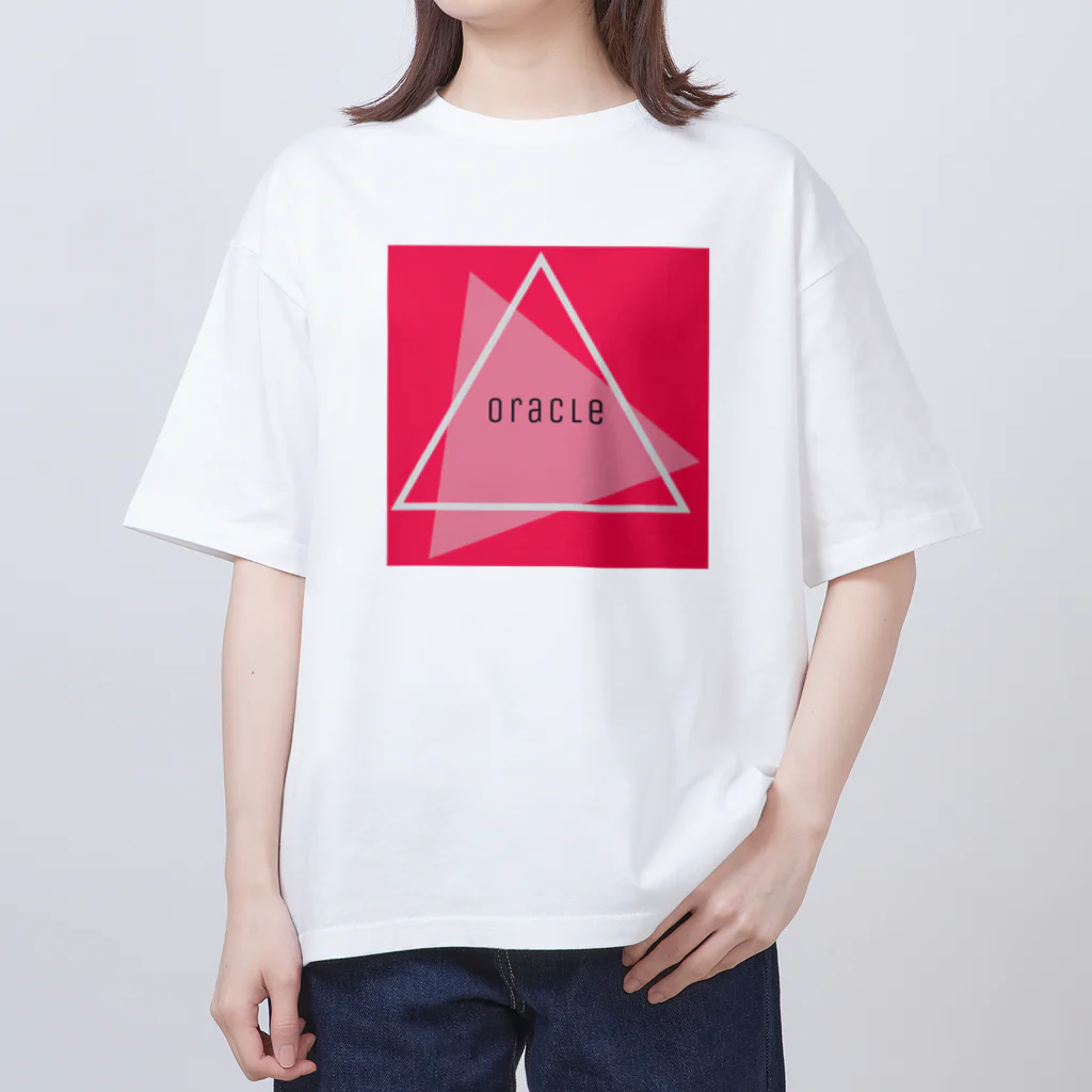 FRENCHIEのピンクなoracle Oversized T-Shirt