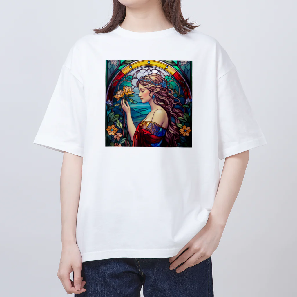peachfizの森の女神 Oversized T-Shirt