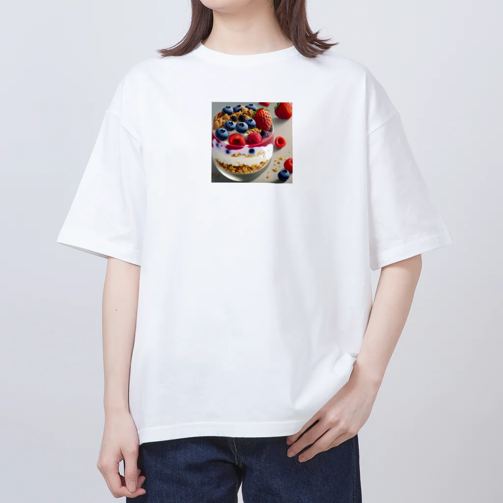 kawakawaclubのベリーパフェ Oversized T-Shirt