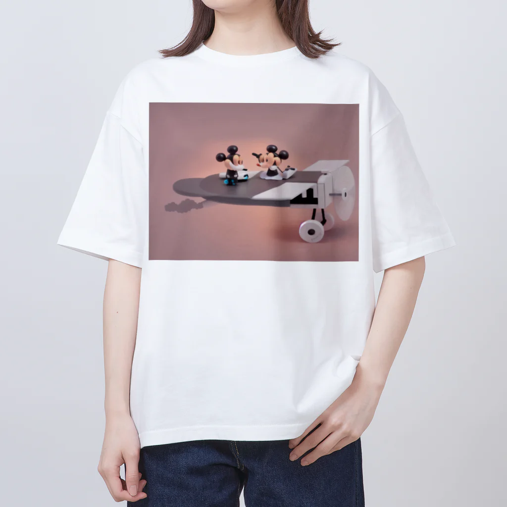 CHIKUSHOのプレーン・クレイジー Oversized T-Shirt