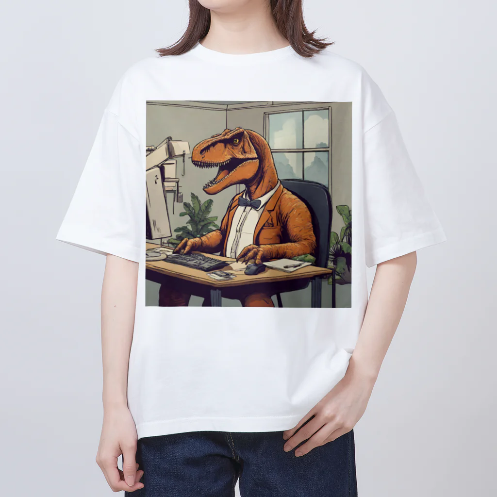 kenshopの働く恐竜 オーバーサイズTシャツ