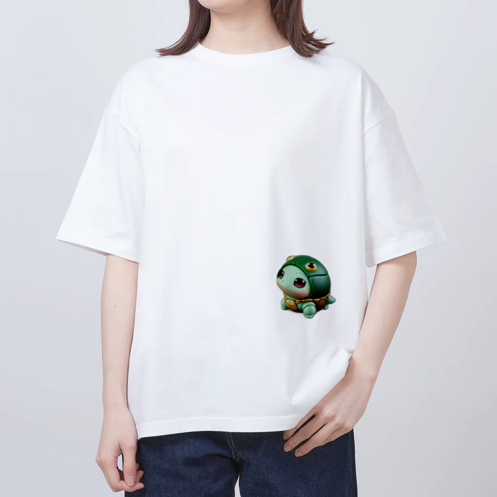 bellz_AIのカメ吉 AI #1 Oversized T-Shirt