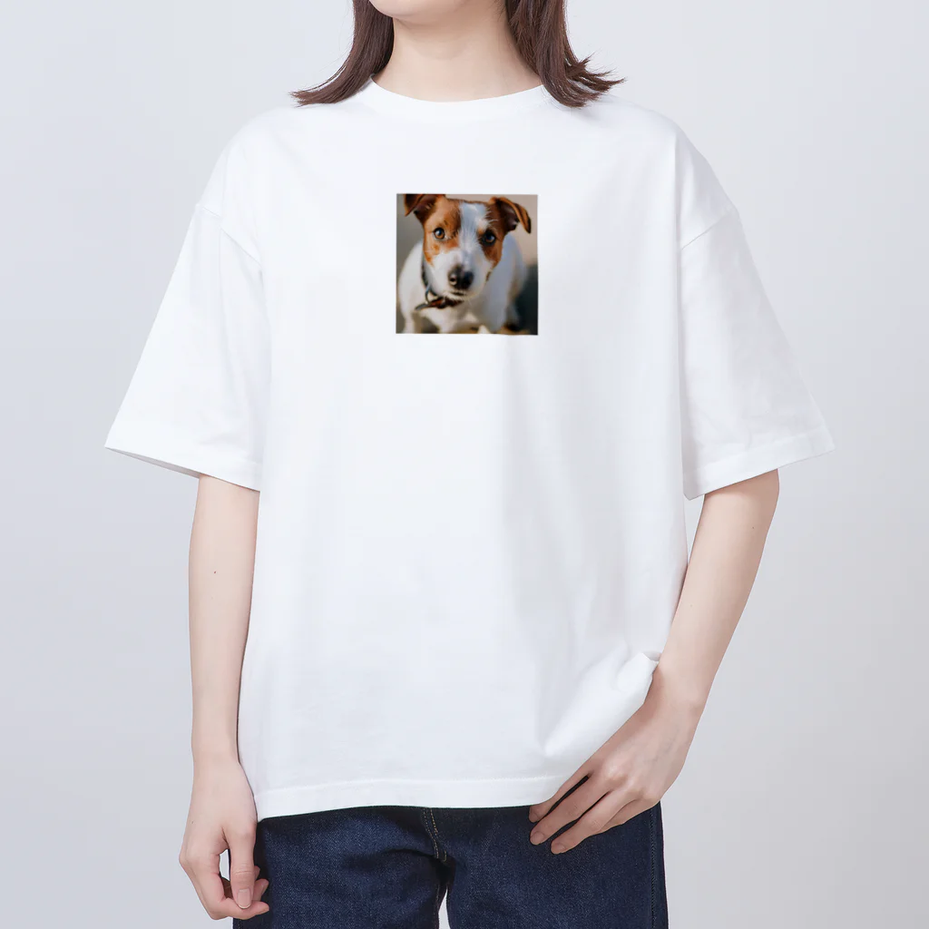 n_mam_mamのジャックラッセルテリアグッズ Oversized T-Shirt