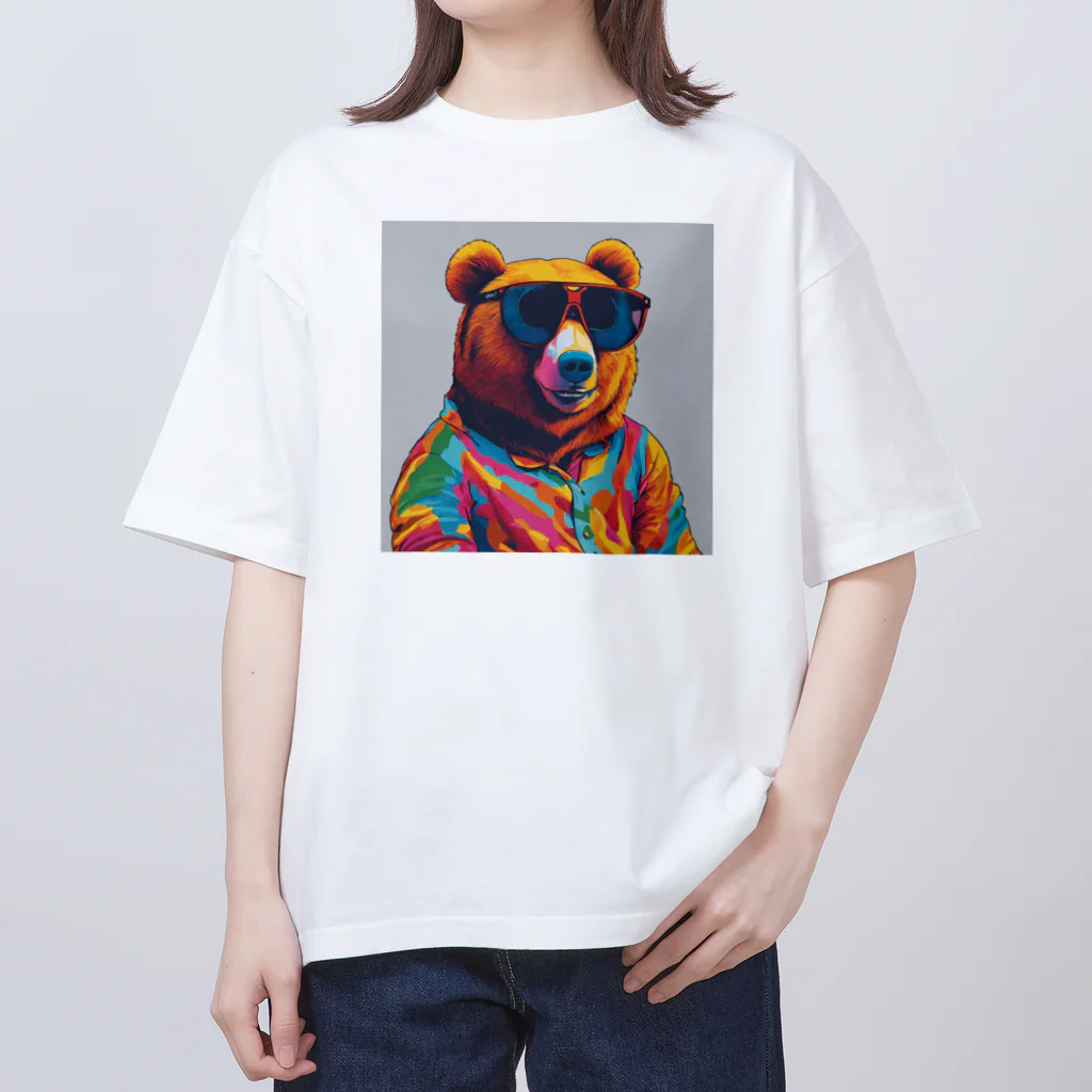 TPGのBear オーバーサイズTシャツ