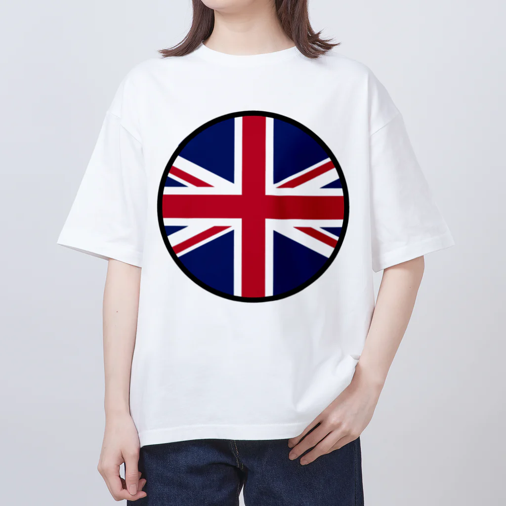 おもしろいTシャツ屋さんのイギリス England United Kingdom Great Britain オーバーサイズTシャツ