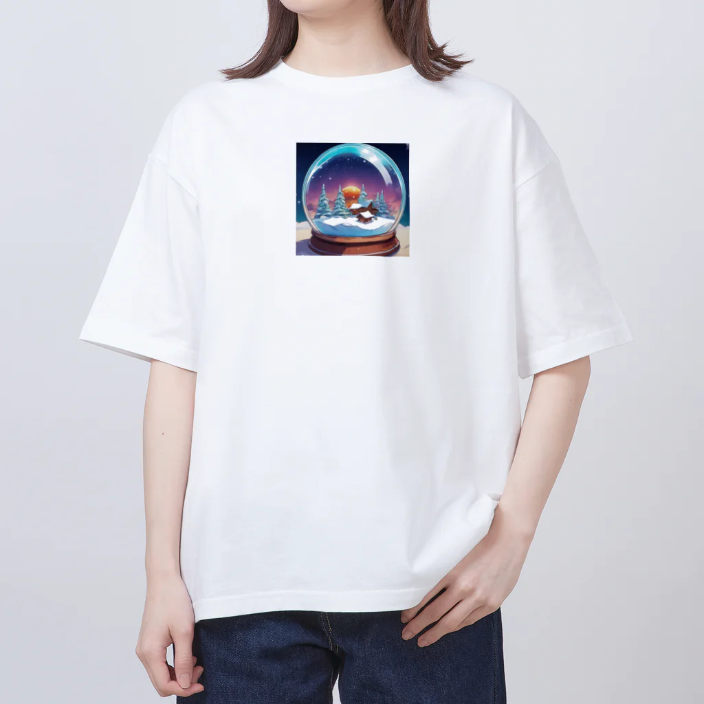 shonaldinyoのスノードーム Oversized T-Shirt