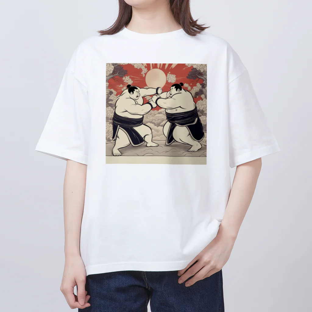 wowwooのSUMOU Oversized T-Shirt