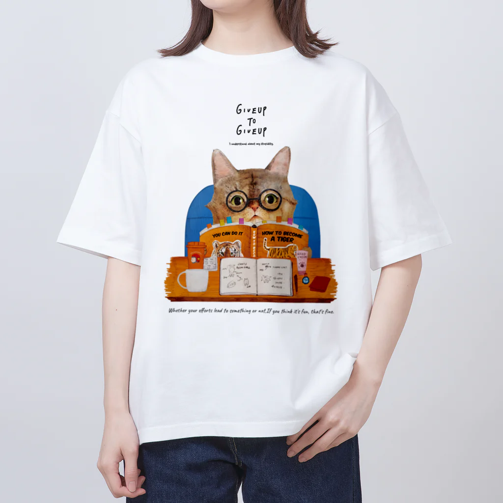 MAiのトラになりたいネコ オーバーサイズTシャツ