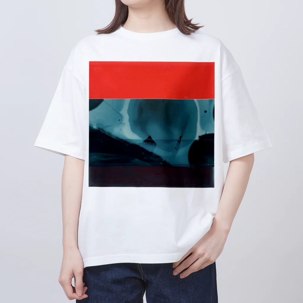 青町ねおんの海の骨ver. オーバーサイズTシャツ