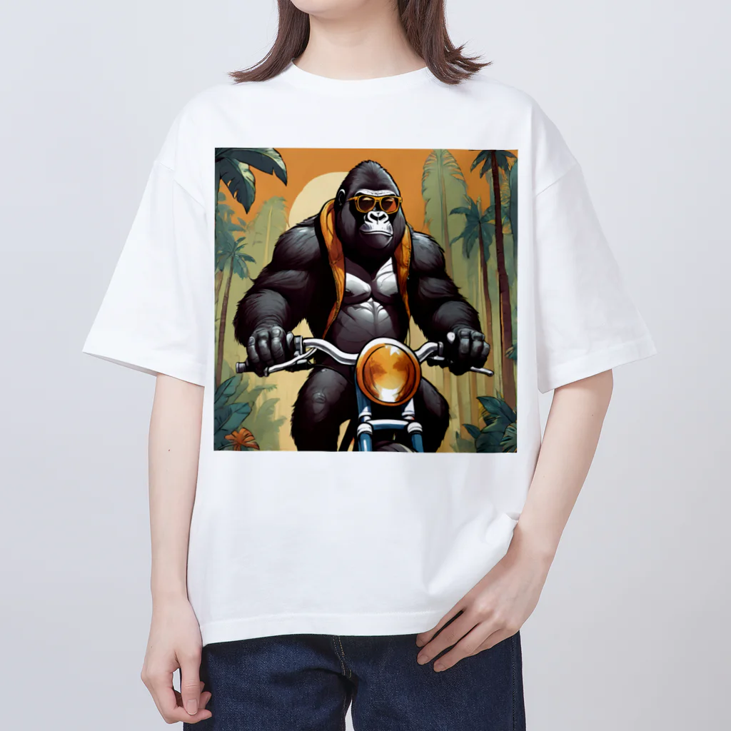 ユンズローズのバイゴリくん Oversized T-Shirt