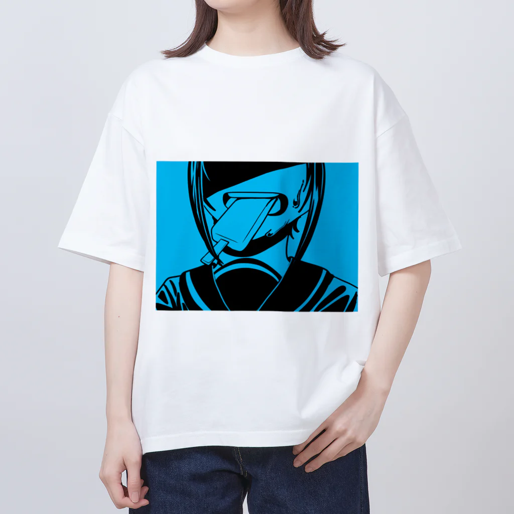 aruuuu_3のアイスちゃん オーバーサイズTシャツ