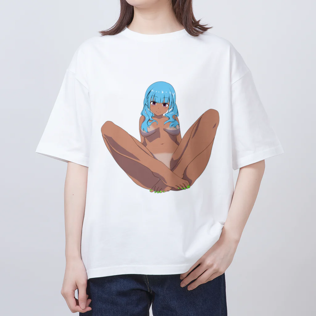 のむのむの裸の女の子 オーバーサイズTシャツ