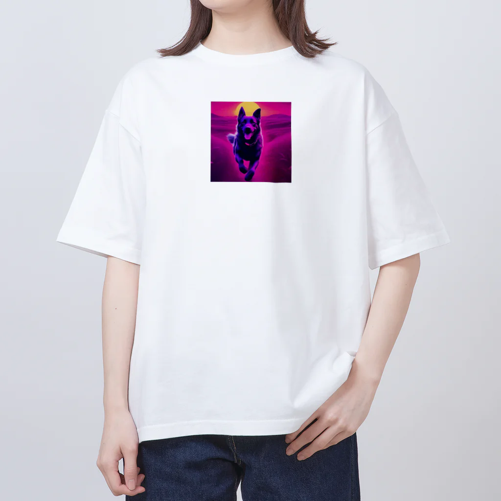 JIN12のワンちゃん  オーバーサイズTシャツ