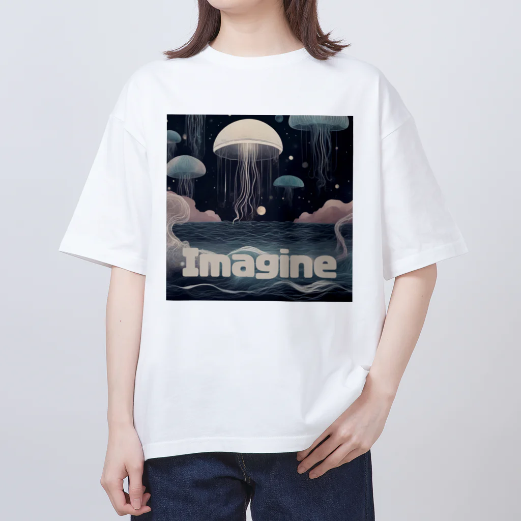 MOONのImagineシリーズ２ オーバーサイズTシャツ