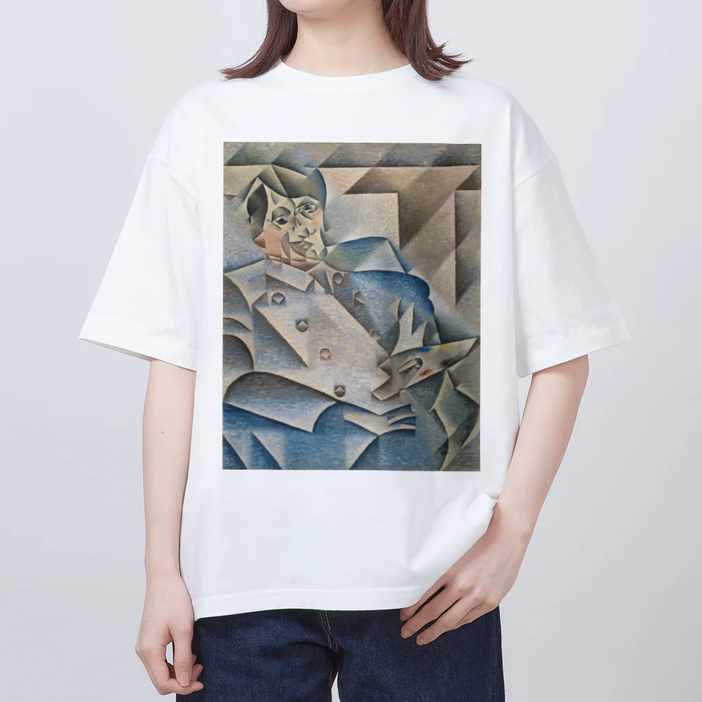 世界美術商店のピカソの肖像画 / Portrait of Pablo Picasso オーバーサイズTシャツ