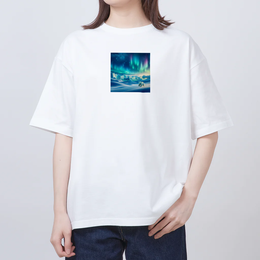 TMJの北極シロクマ オーバーサイズTシャツ