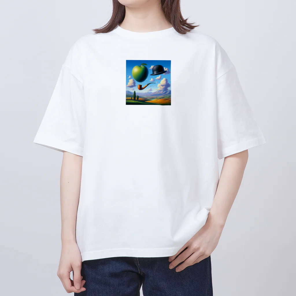 くまDAもんの【新感覚アート】 Oversized T-Shirt