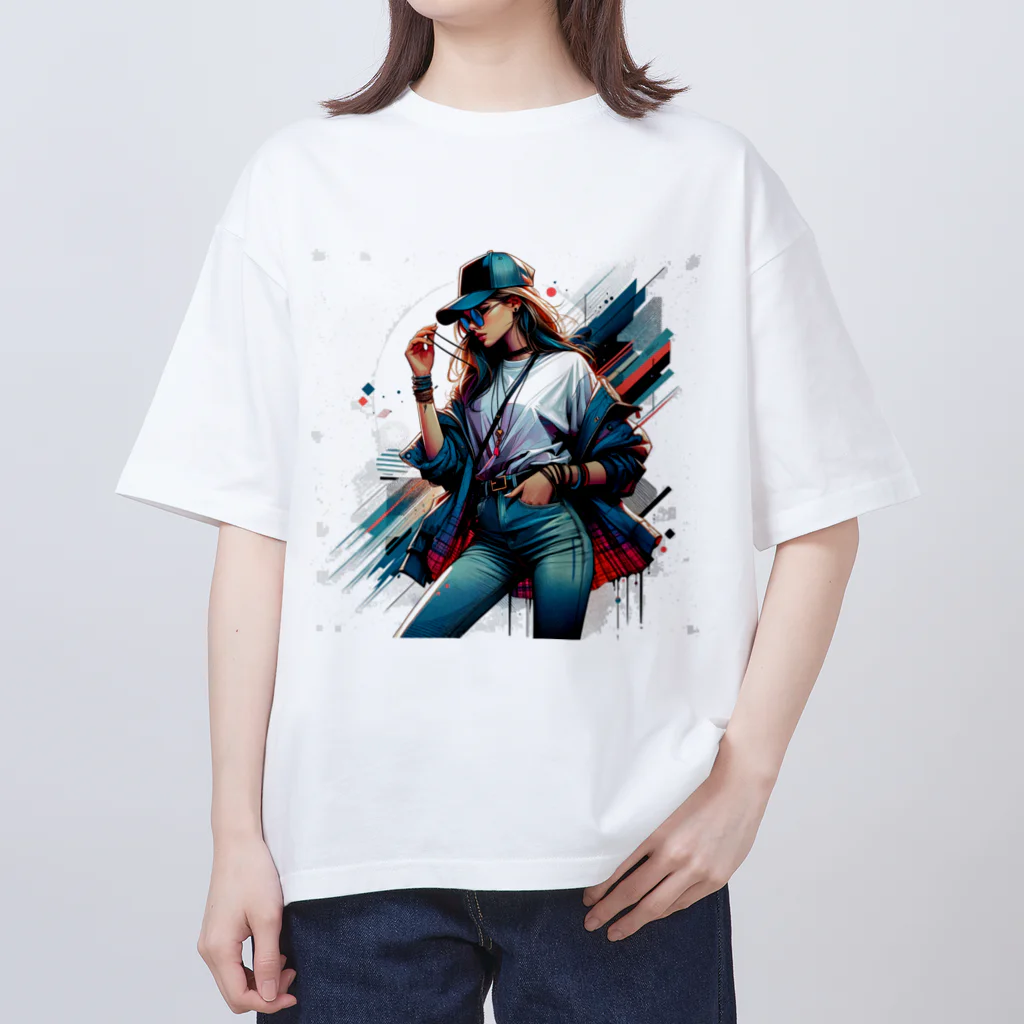 Haru|Casualのカジュアルお姉さん#1 オーバーサイズTシャツ