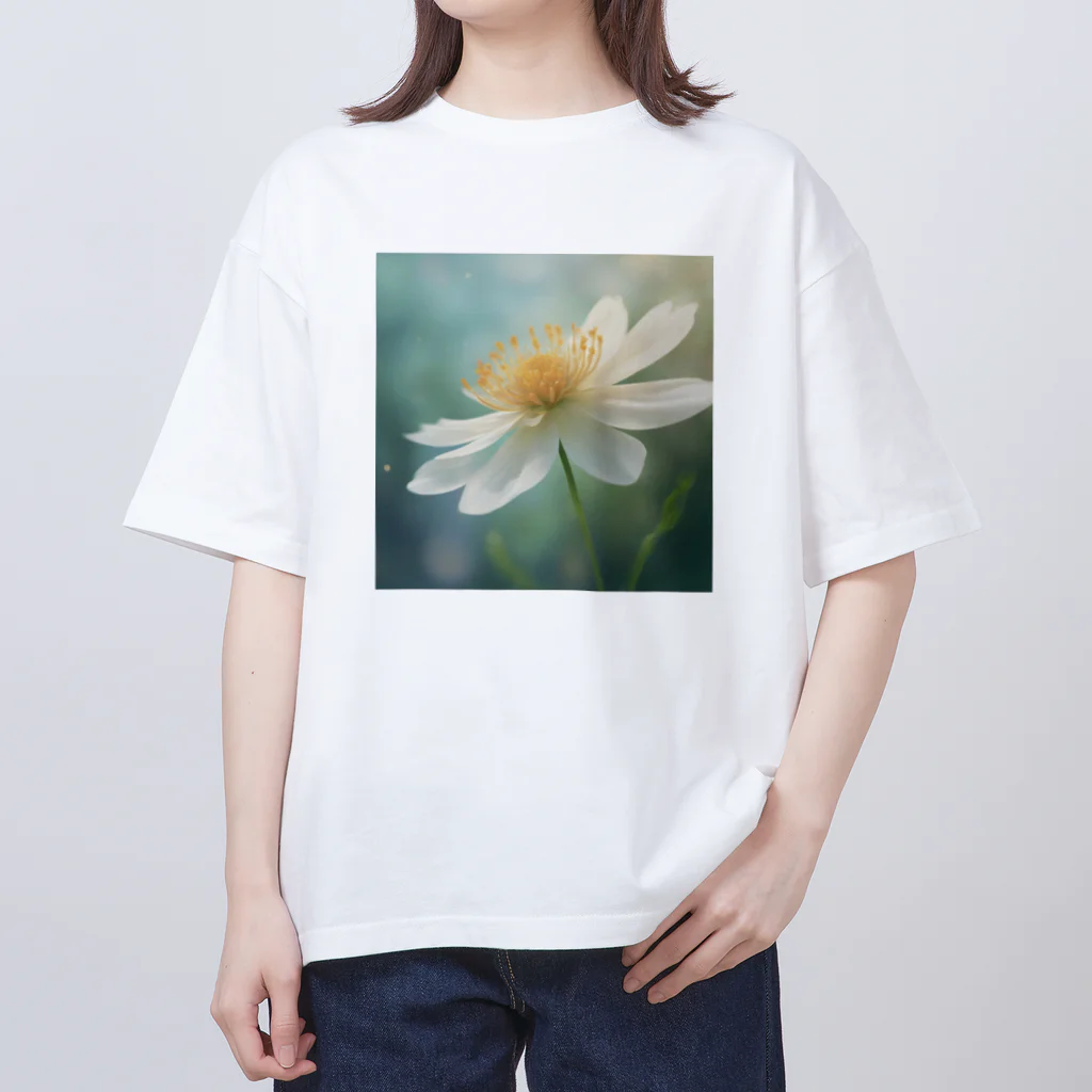 saepontaの一輪花 オーバーサイズTシャツ