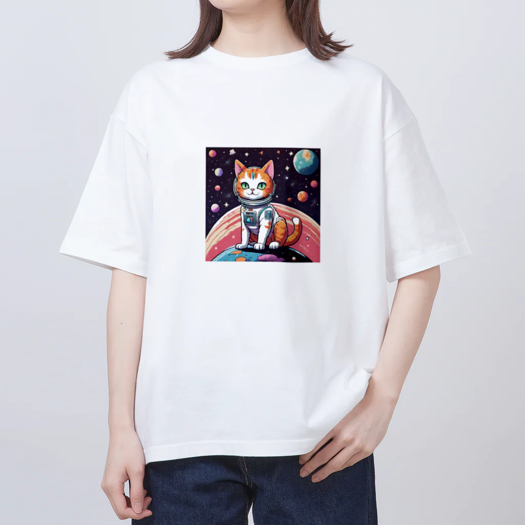 ochahanaの宇宙捜査隊すぺねこ Oversized T-Shirt