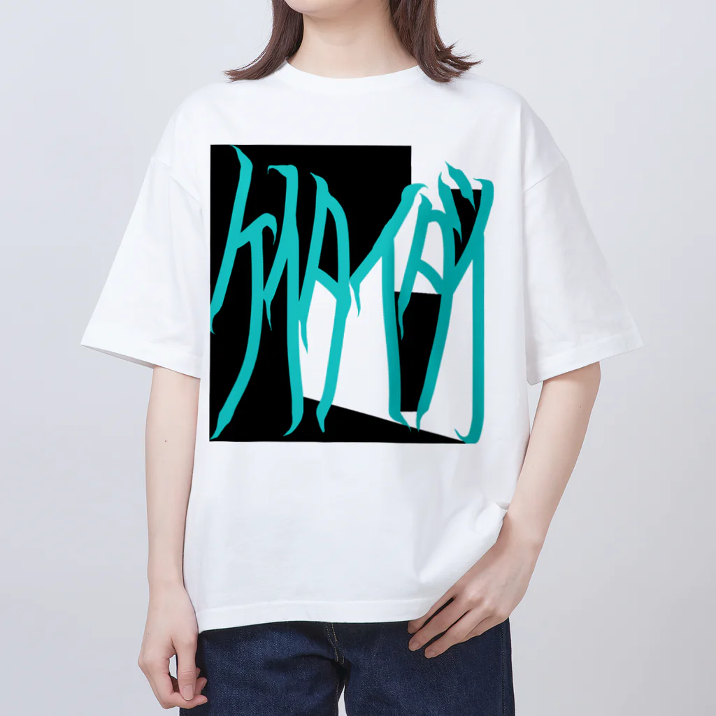 くじらの消えゆく言葉『ｹｲﾀｲﾀﾞｲ』 Oversized T-Shirt