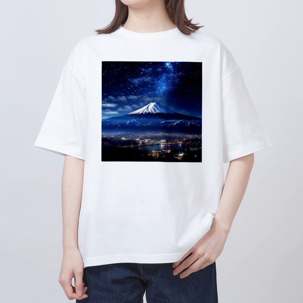 MargueriteのDream Fuji オーバーサイズTシャツ