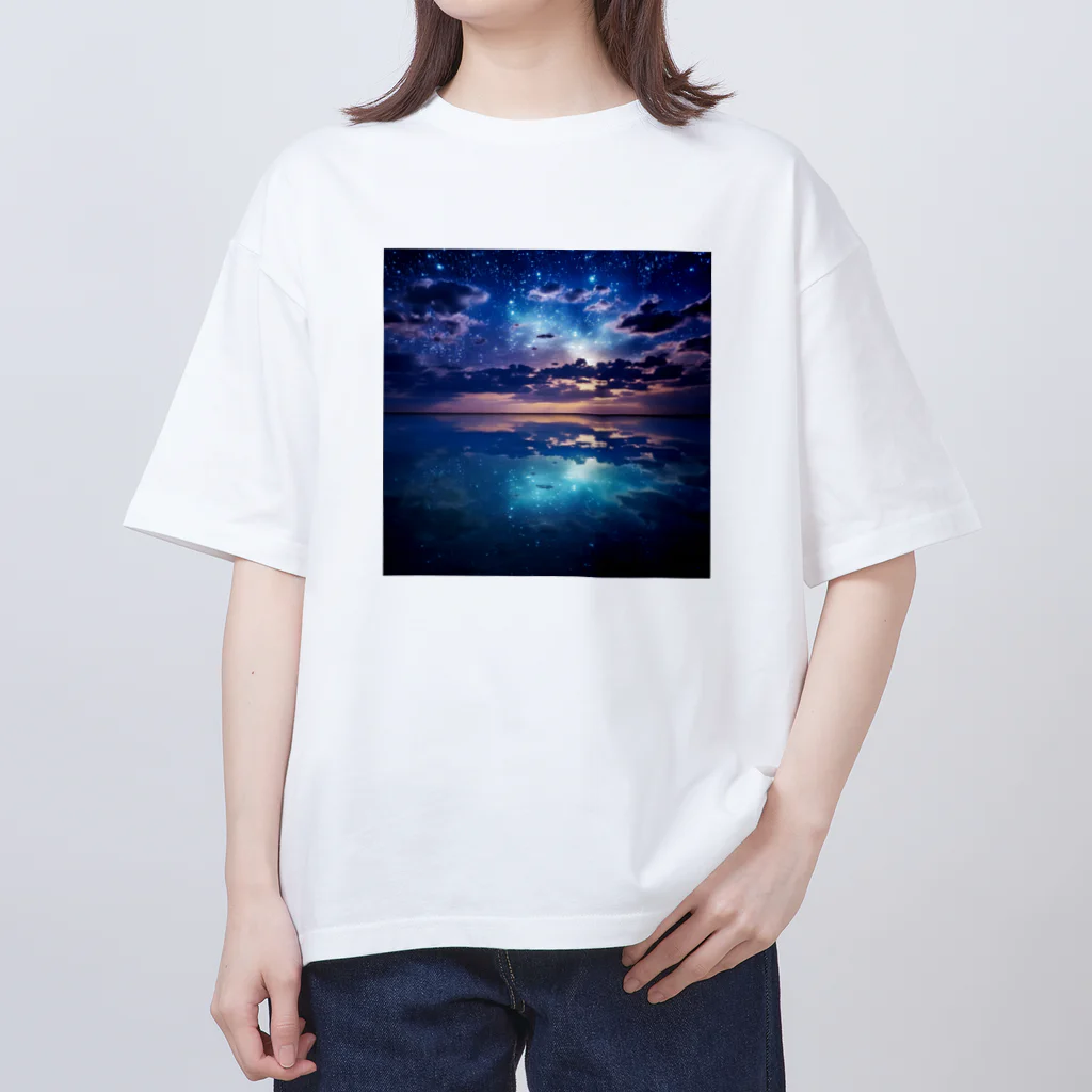 MargueriteのDream lake オーバーサイズTシャツ