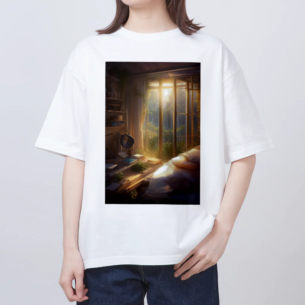 Fu_kaの朝陽アイテム Oversized T-Shirt