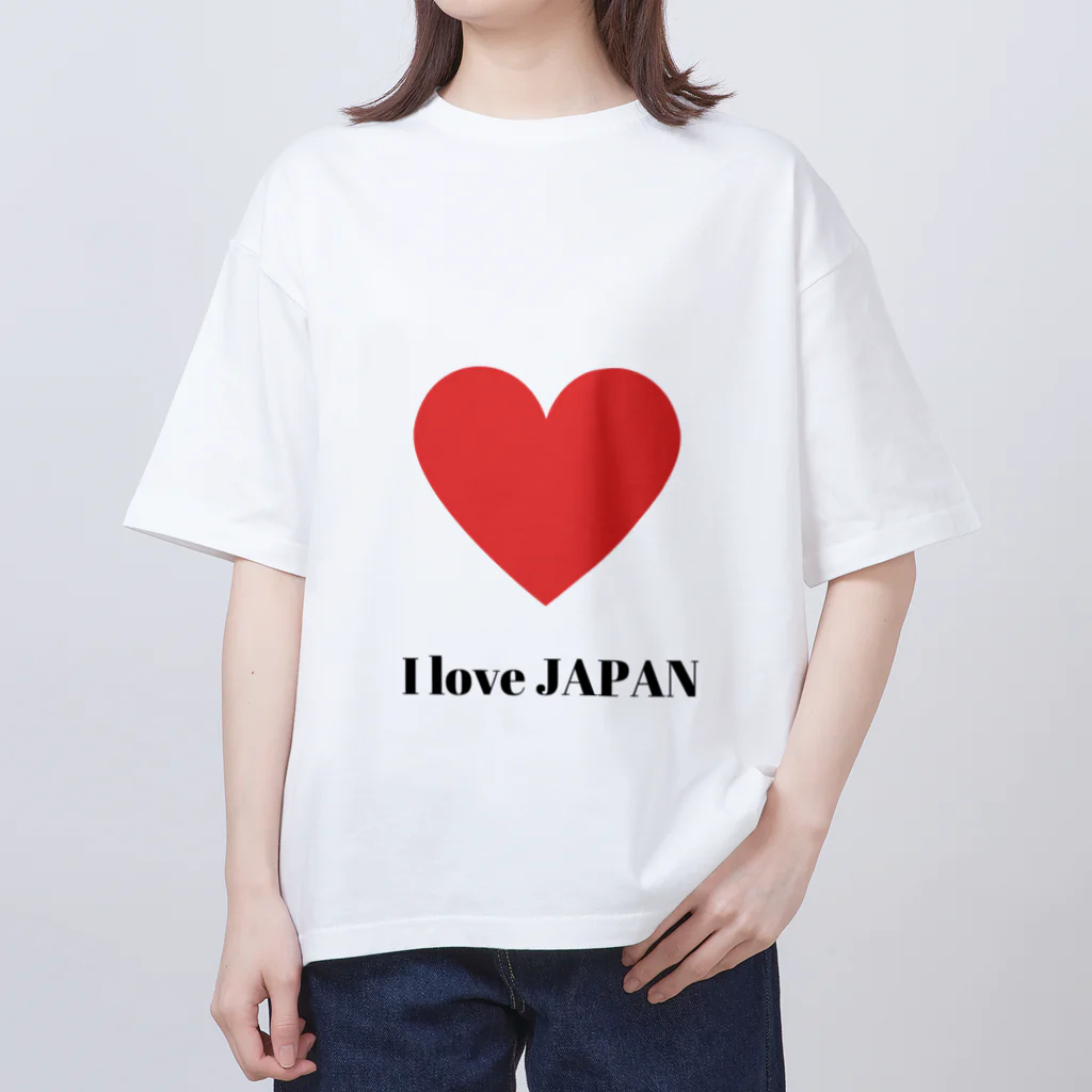 Your LifestyleのI love Japan Oversized T-Shirt