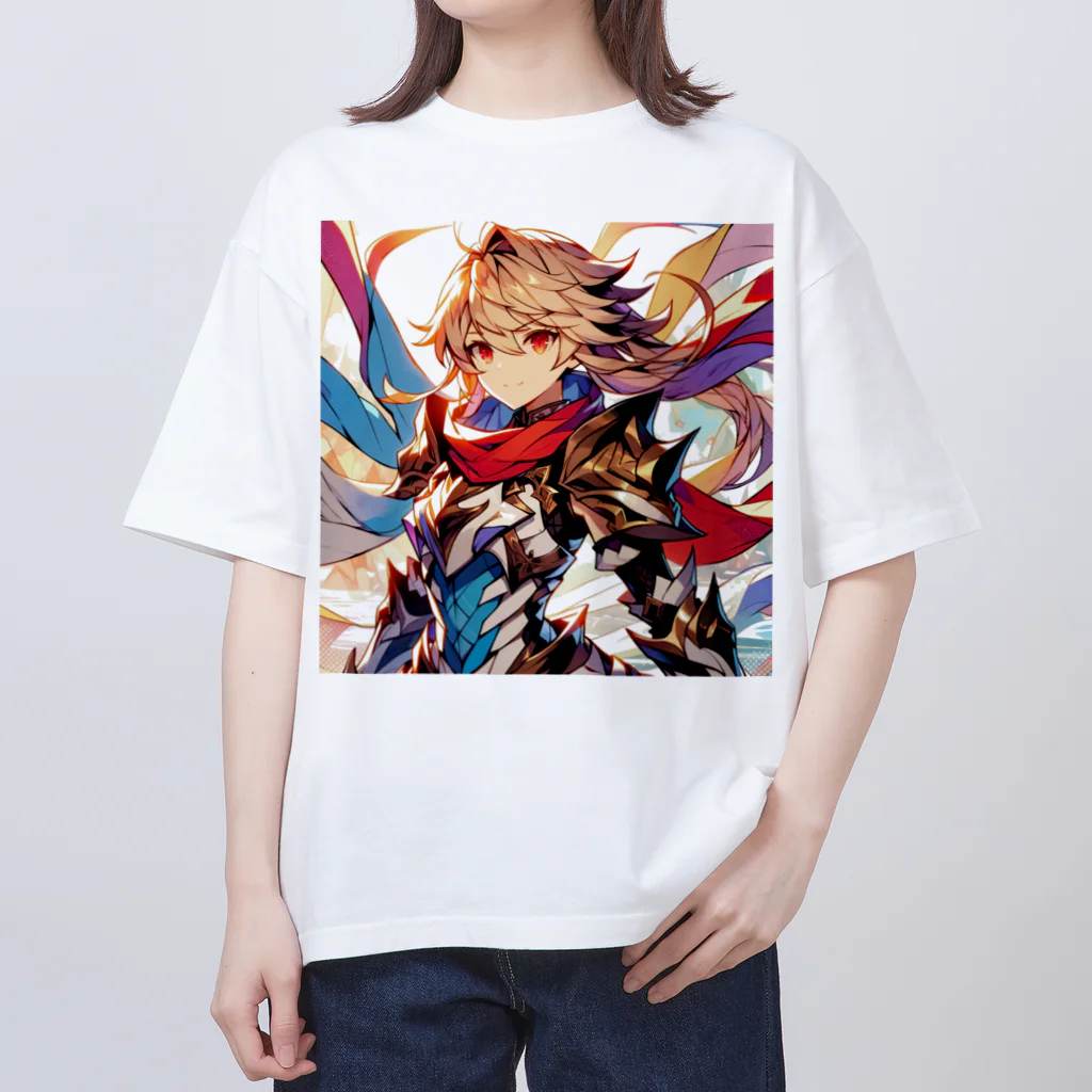 しんがんのヒーロー風なAI美女 Oversized T-Shirt