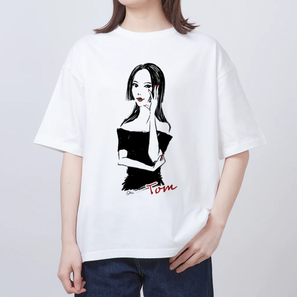 おやみなアート＆ギャラリーショップの「Tomさん」公式グッズ Oversized T-Shirt